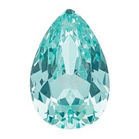 8x5mm Pear Lab Created Paraiba view 1