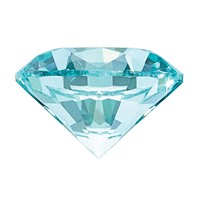 5mm Round Lab Created Paraiba view 2