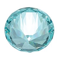 5mm Round Lab Created Paraiba view 3