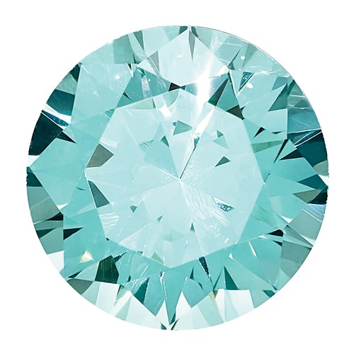 6mm Round Lab Created Paraiba