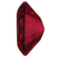 10x8mm Oval Lab Created Ruby view 4