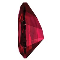 8x5mm Pear Lab Created Ruby view 3