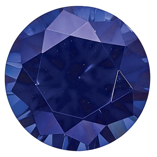 Created Blue Sapphire 1.75mm Round