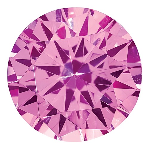 Created Pink Sapphire 1.75mm Round