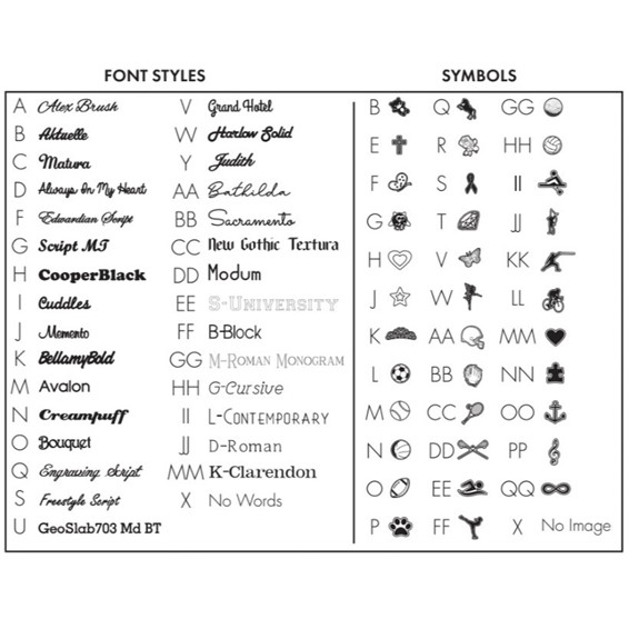 Customized Image and Name Ring