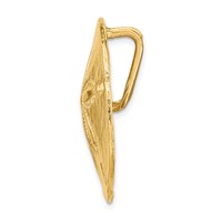 14K Yellow Gold Fits Up to 8mm and 10mm Large Sand Dollar Omega Slide view 2