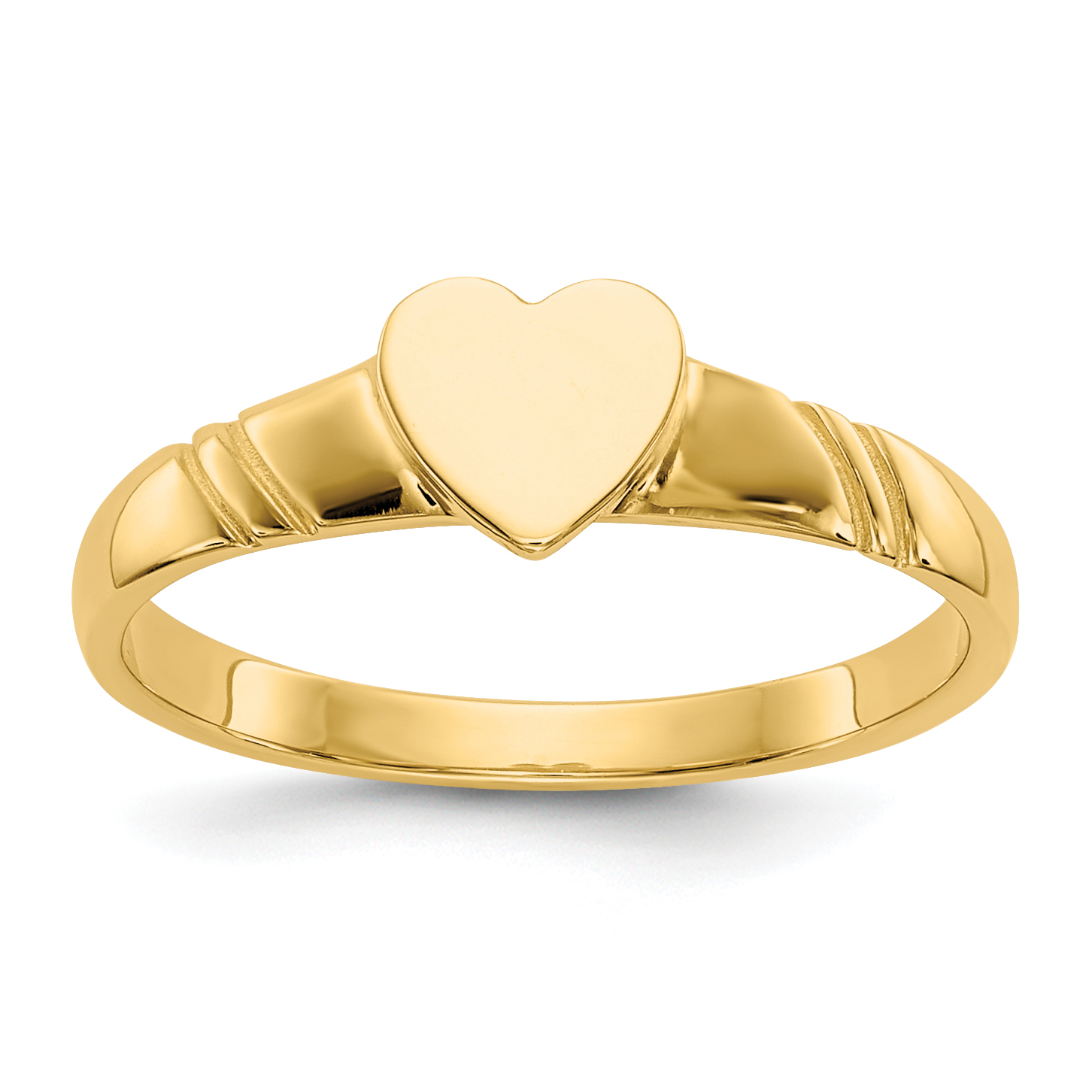14k Children's Heart Ring (D106)