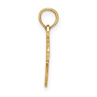 14K Yellow Gold Fire Department Insignia Charm view 2