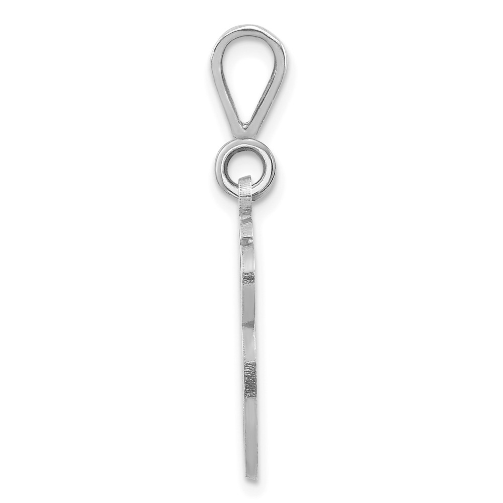 10KW Filigree Initial G Pendant (10D1281G)