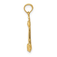 14K Yellow Gold Cape May Lighthouse Charm view 2