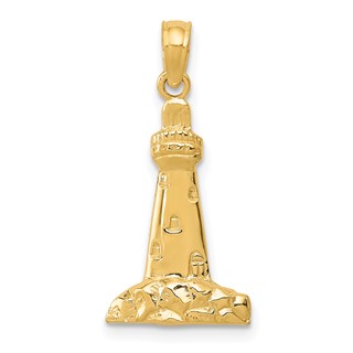 Gold CAPE MAY Lighthouse Charm