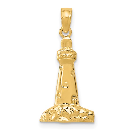 Gold CAPE MAY Lighthouse Charm