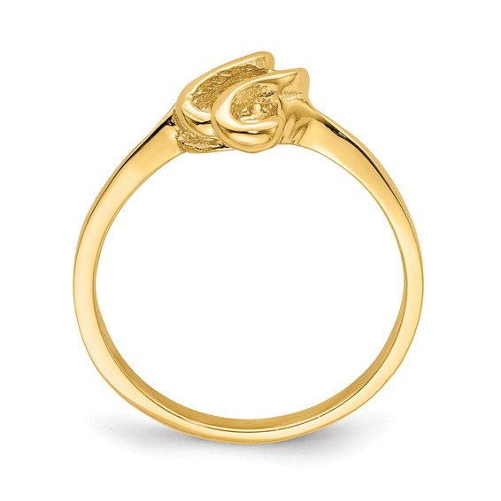 14k Free Form Ring