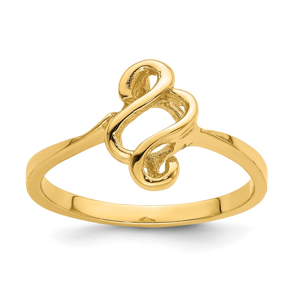 14k Free Form Ring