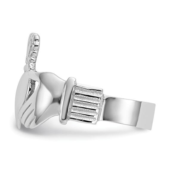 Gold Polished Claddagh Rings