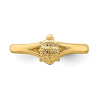 14K Yellow Gold Ladybug Ring - Size 1 view 5