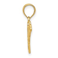 14K Rabbit Charm view 2