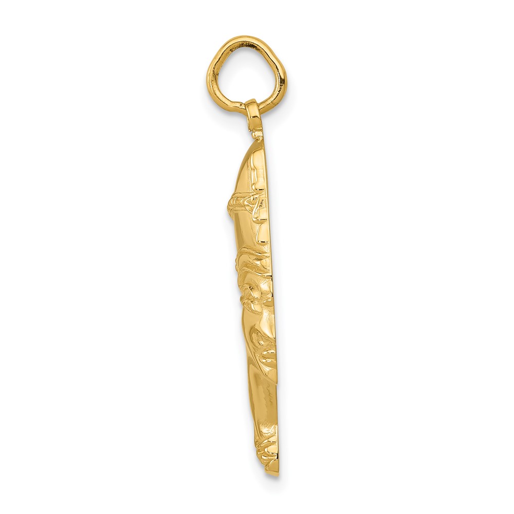14k Nefertiti Charm (D3445)