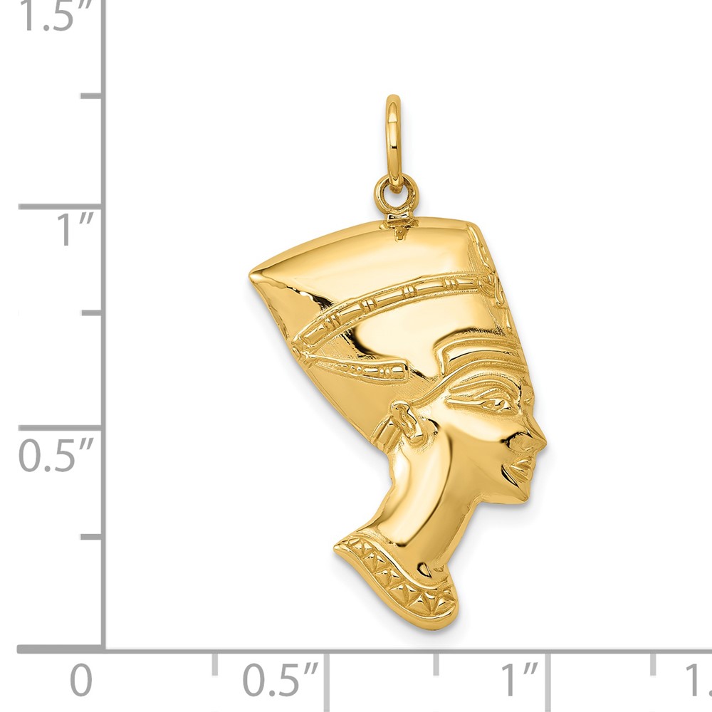 14k Nefertiti Charm (D3445)