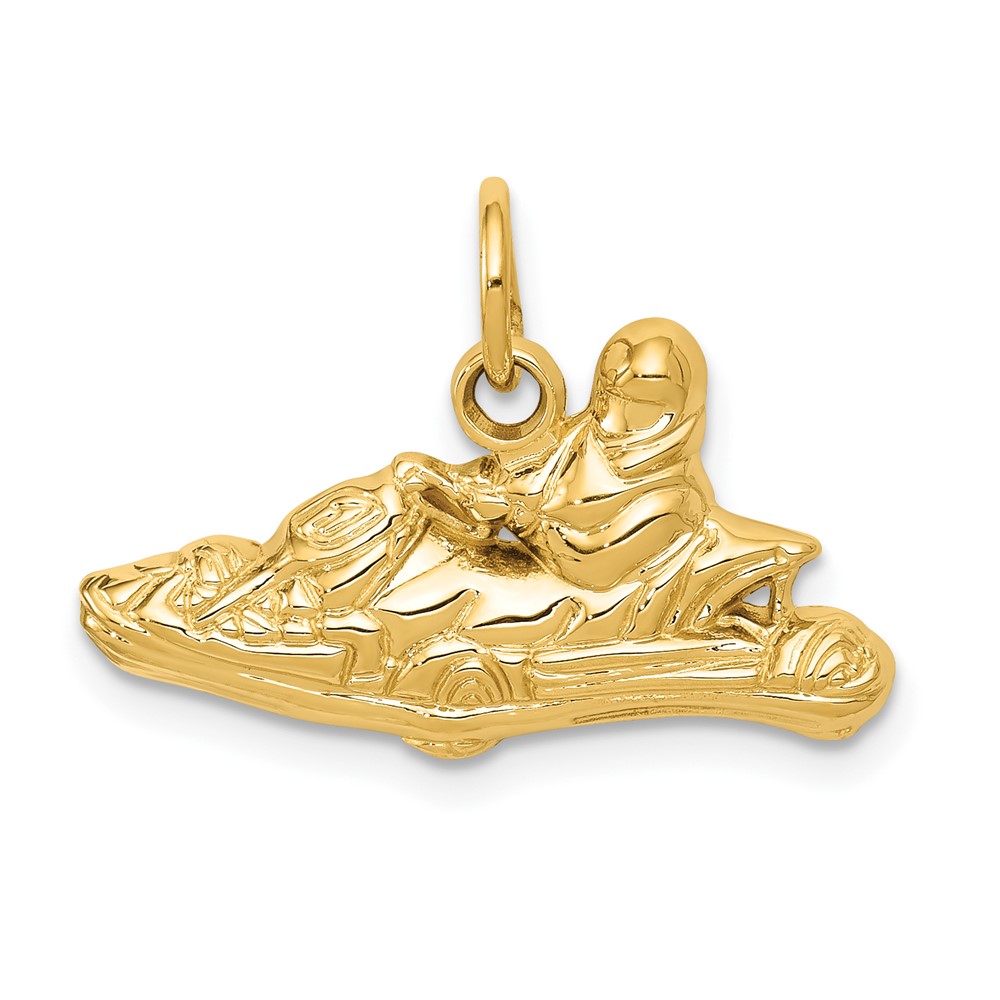 14k Go-Kart Charm (D3447)