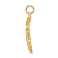 14K Alligator Charm view 2