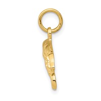14K Yellow Gold Greyhound Charm view 2