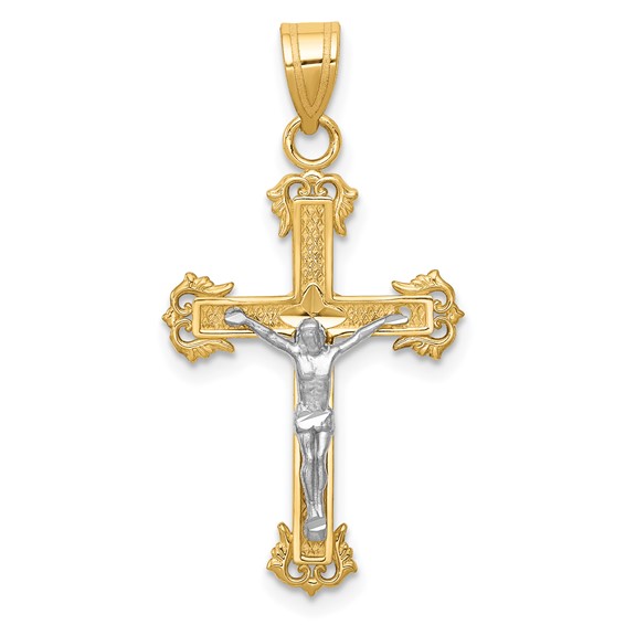 Gold INRI Crucifix Pendants