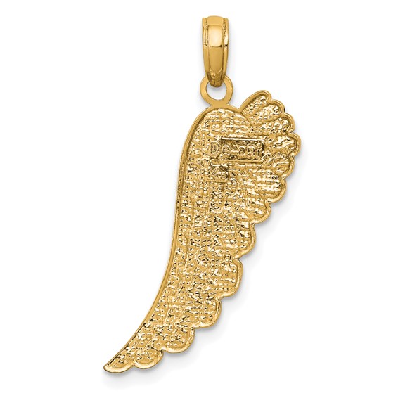 Gold Angel Wing Pendants