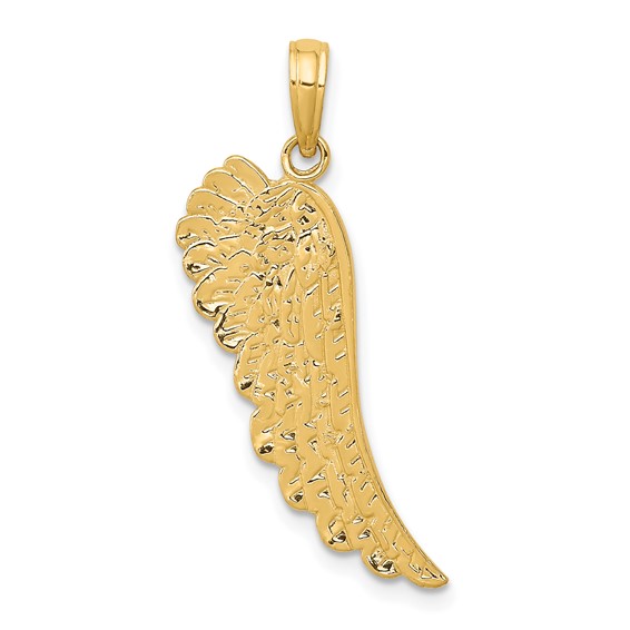 Gold Angel Wing Pendants