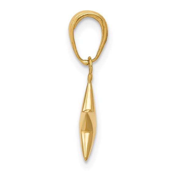 Gold Polished Celestial Pendants