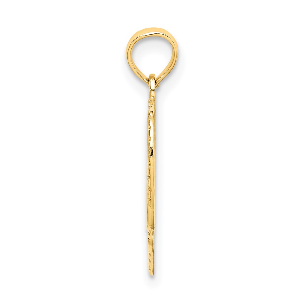 14K I HEART YOU Charm (D3874)
