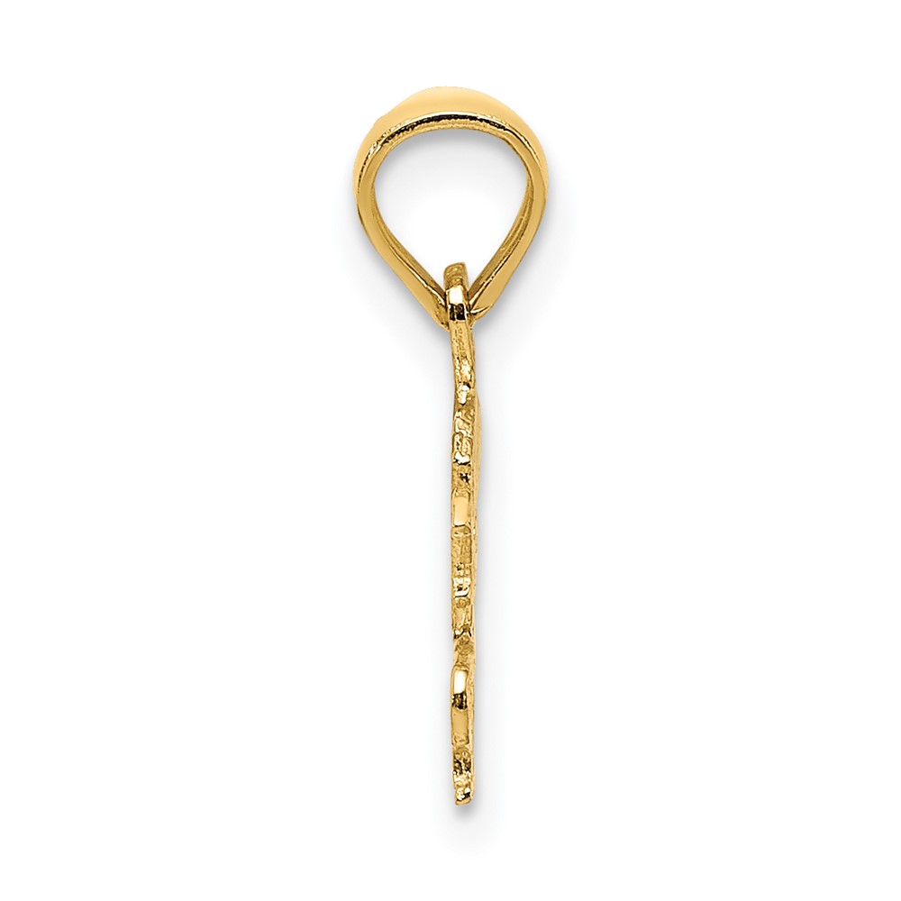 14K BORN TO SHOP Charm (D3899)