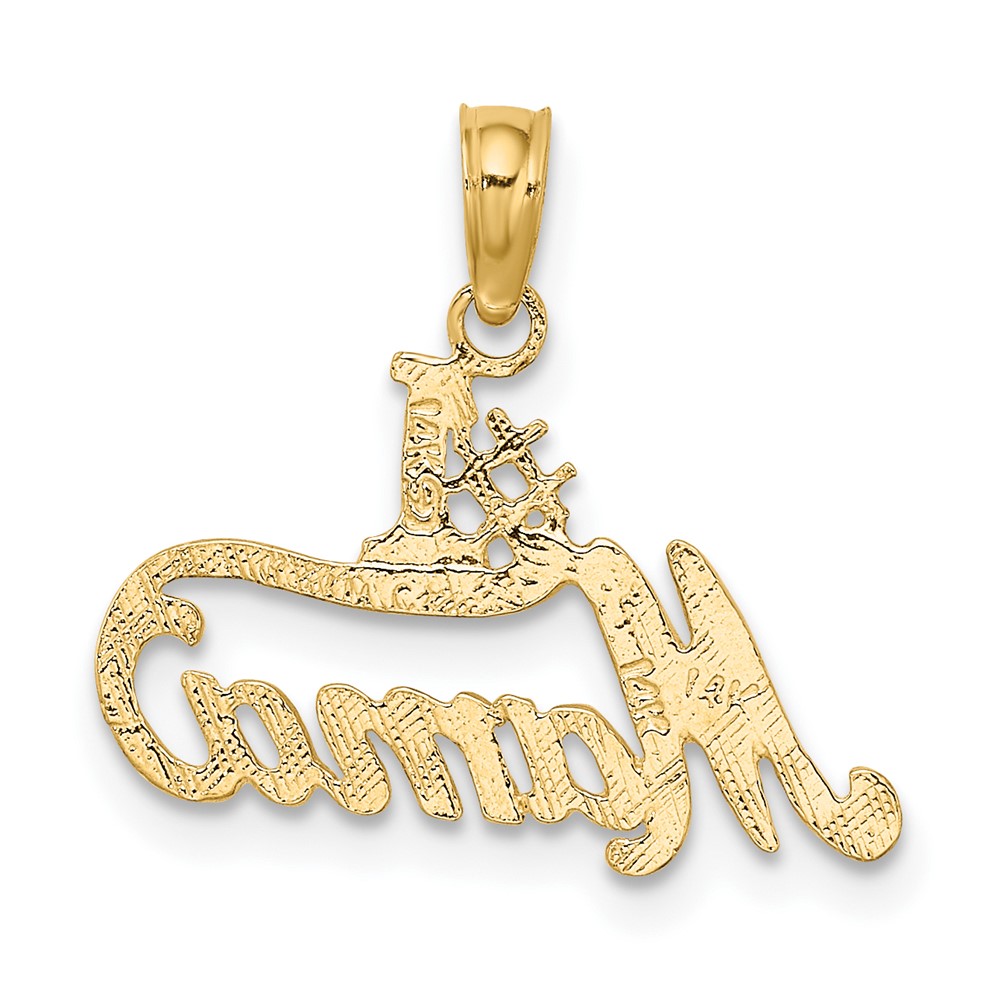 14K #1 MAMA Charm (D3933)