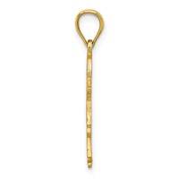 14K Yellow Gold Girl Charm view 2