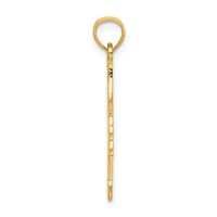 14K Yellow Gold #1 Nana Charm view 2