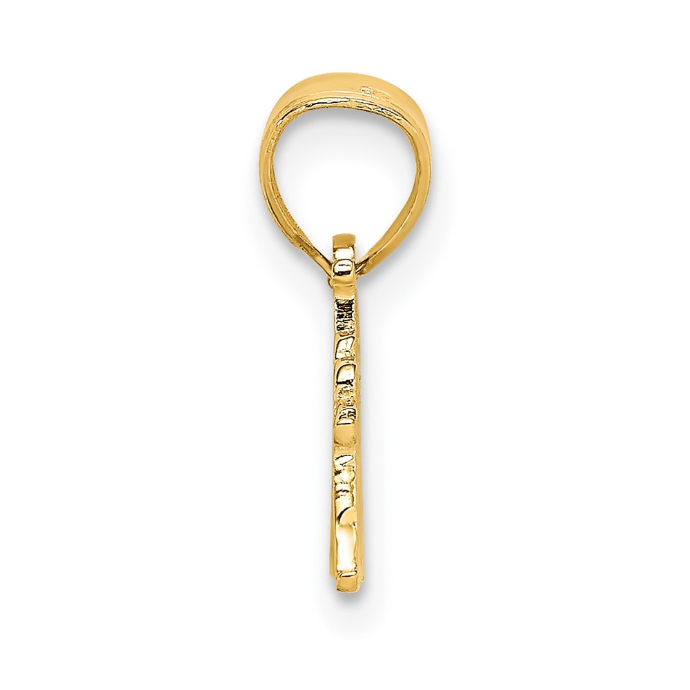 14k #1 GRANDPA Charm (D3977)