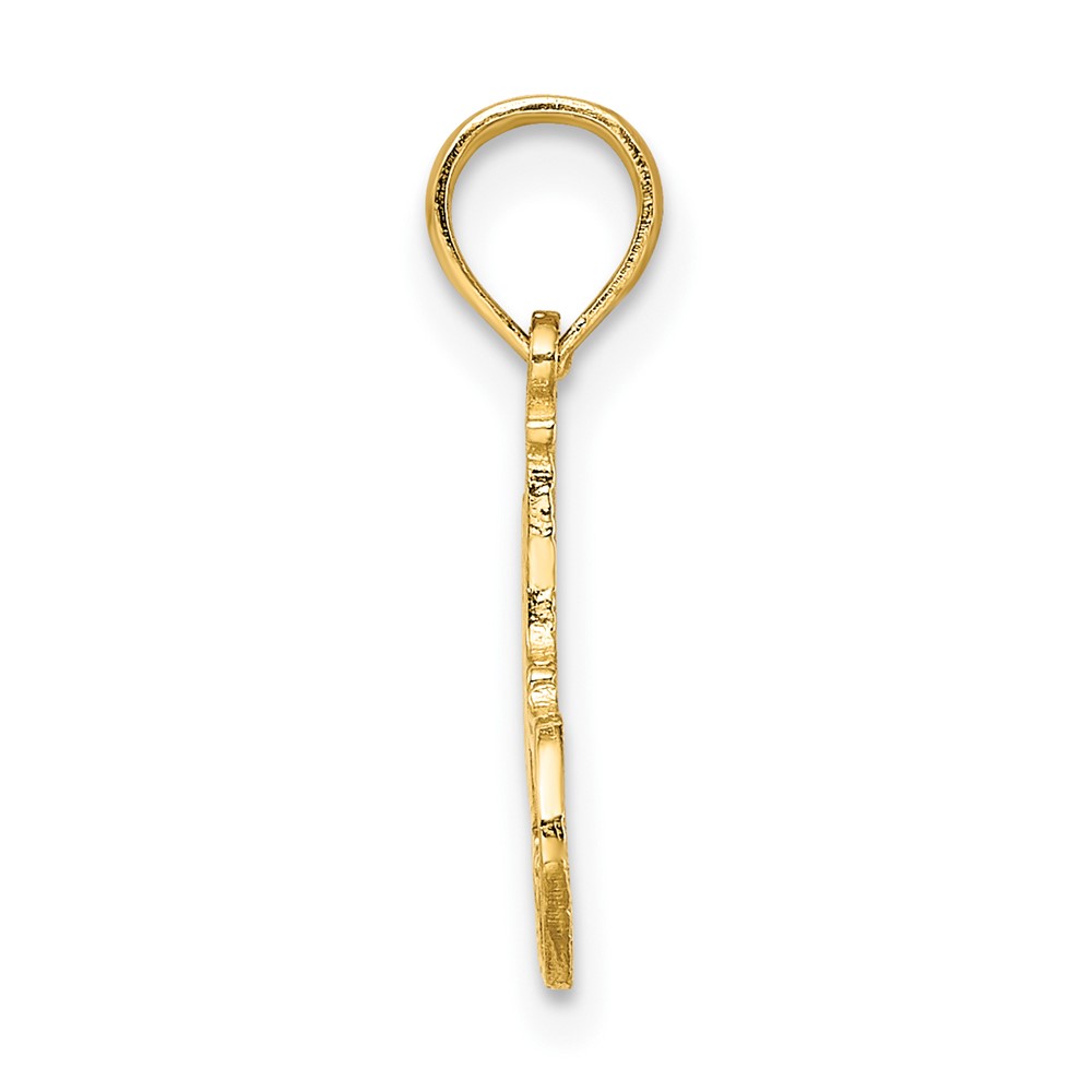 14K #1 BROTHER Charm (D3982)