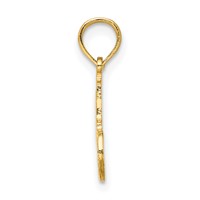 14K Yellow Gold #1 Brother Charm view 2