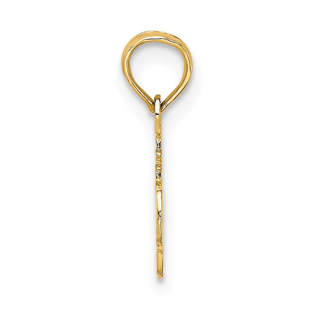 14K #1 DAUGHTER Charm (D3989)