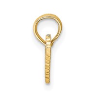 14K Yellow Gold Teacher Charm view 2