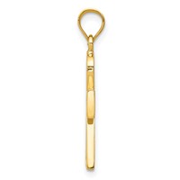 14K Yellow Gold Ankh Cross Charm view 2