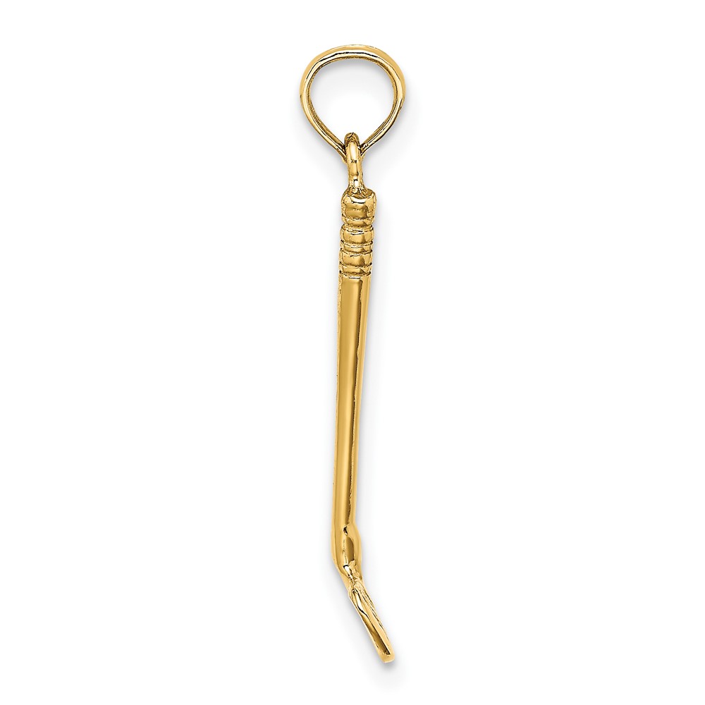 14K 3-D Club Charm (D4280)