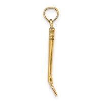 14K Yellow Gold 3-D Golf Club Charm view 2