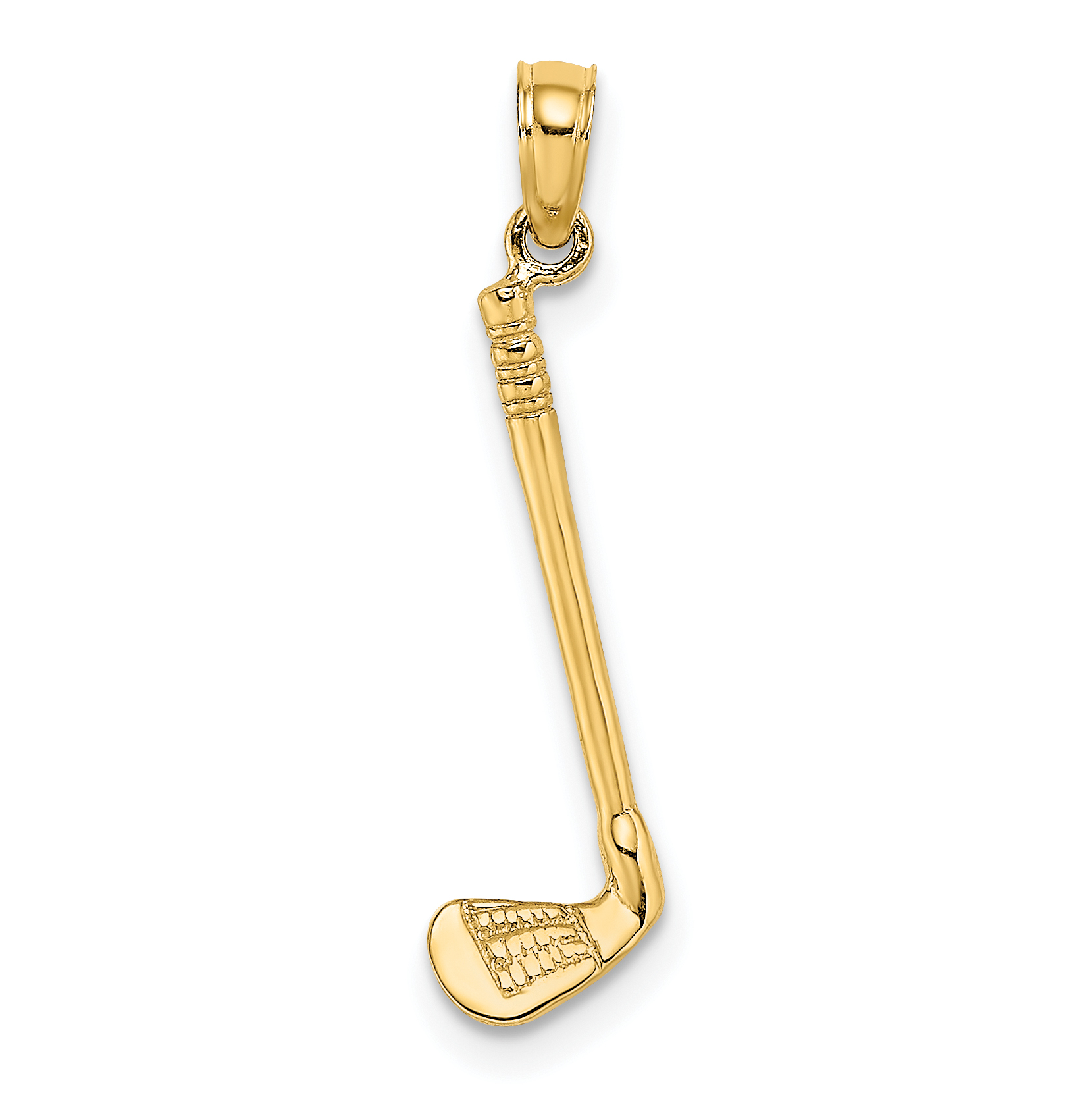 14K 3-D Club Charm (D4280)
