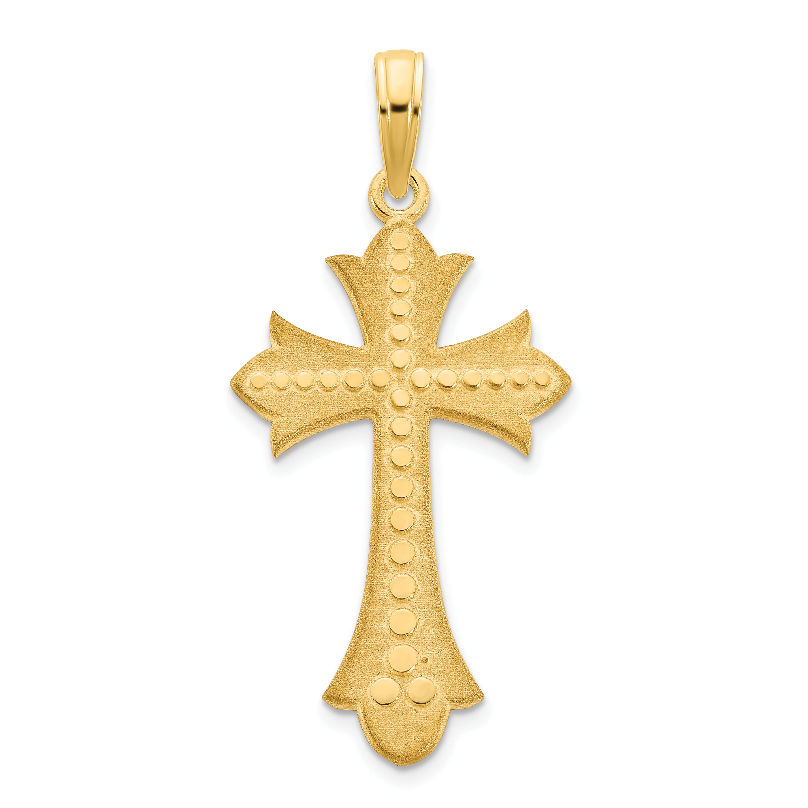 14k Cross Pendant (D5148)