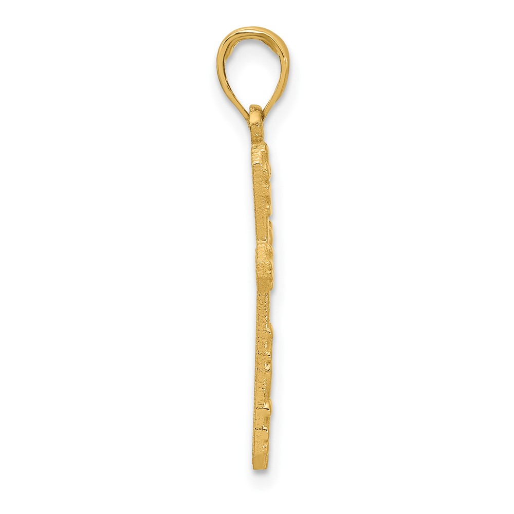 14k Fancy Cross Charm (D5425)