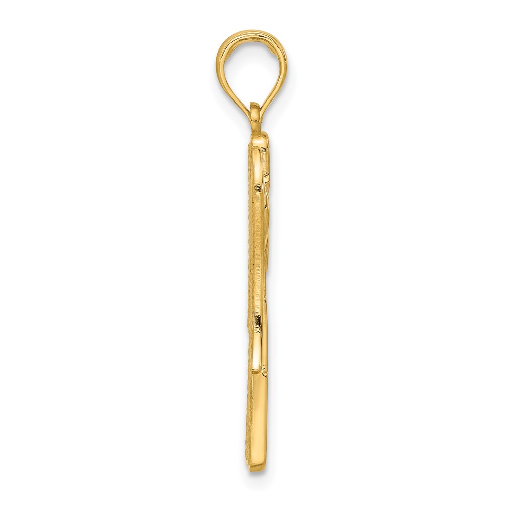 14k Fancy Angel Charm (D5437)