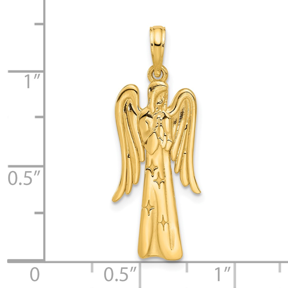 14k Fancy Angel Charm (D5437)