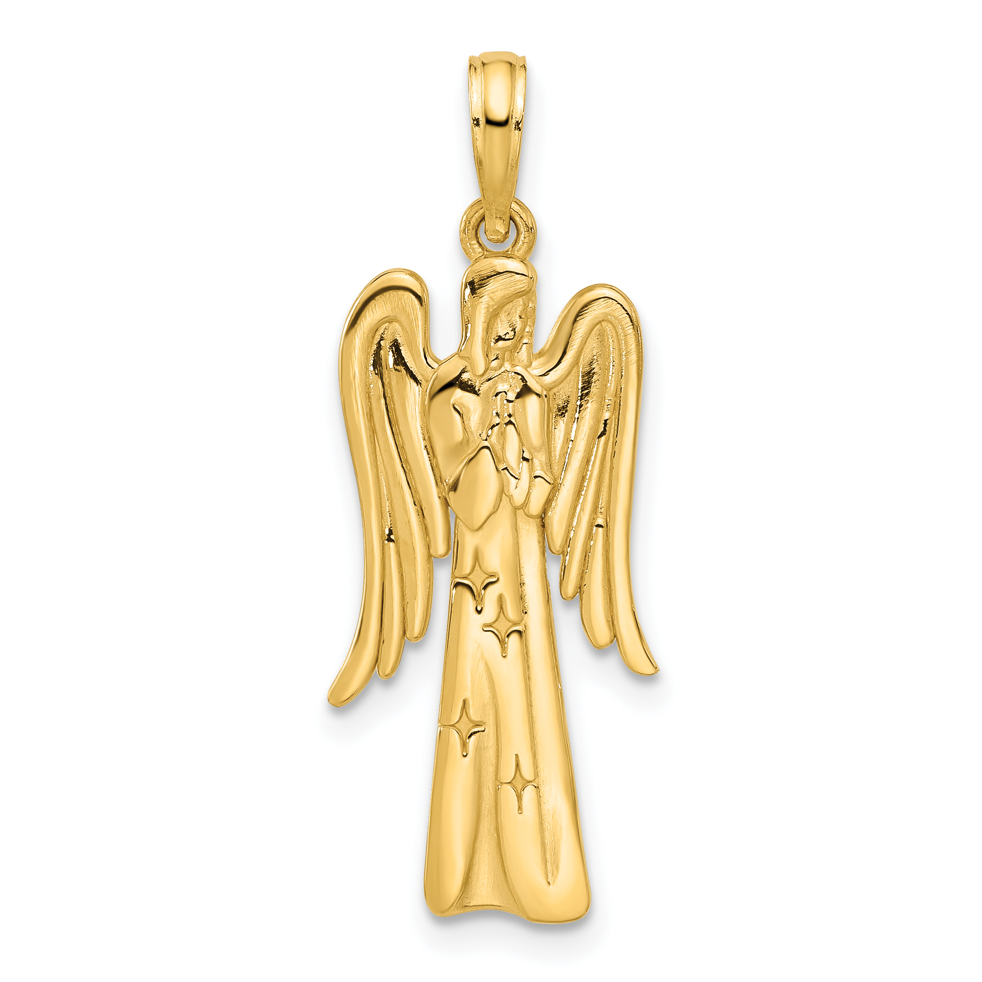 14k Fancy Angel Charm (D5437)