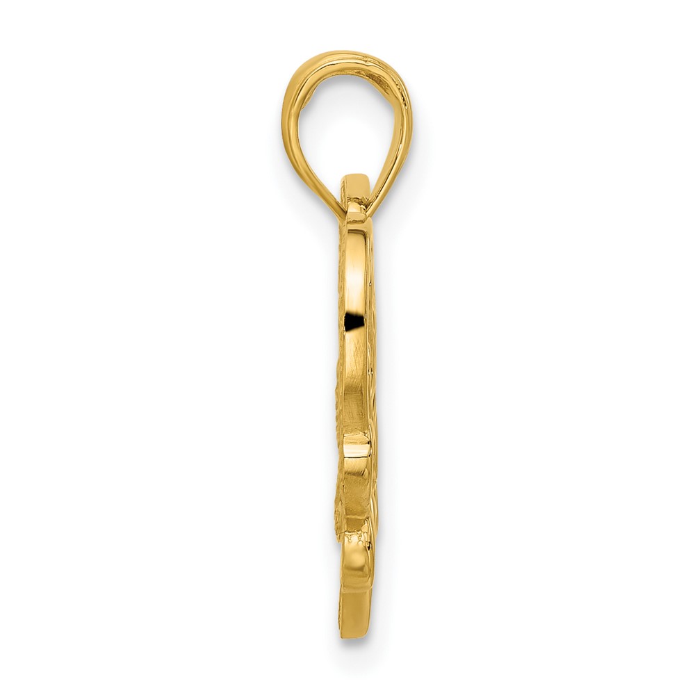 14k Fancy Sweet 16 Charm (D5482)